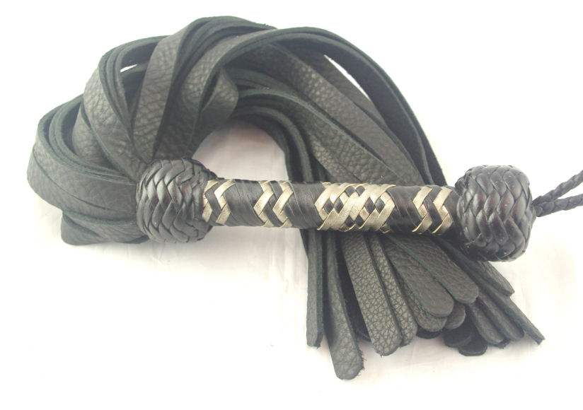 Bull Hide Flogger - Click Image to Close