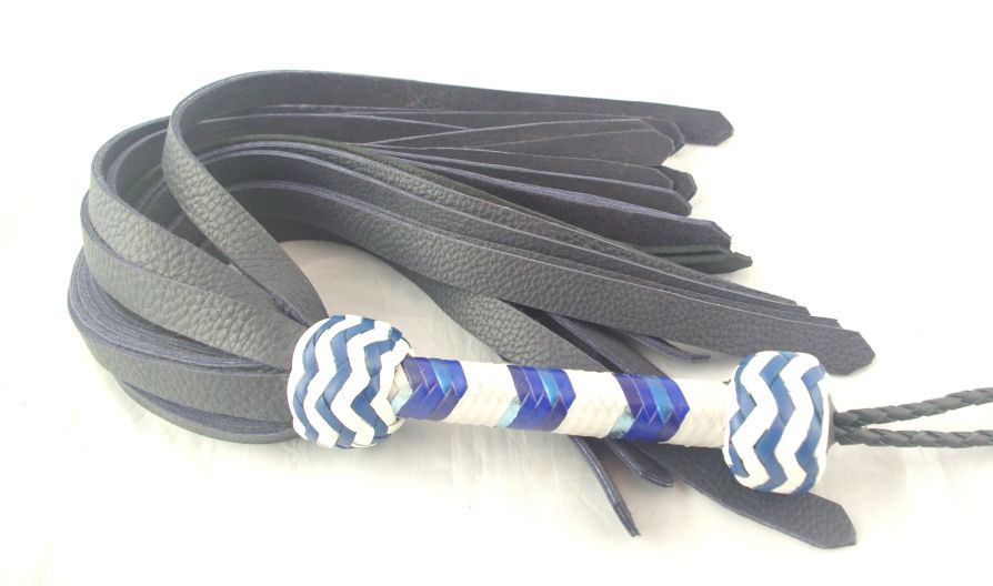 Blue Bull Hide Flogger