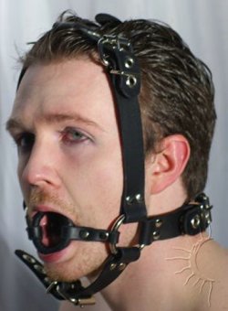O-Ring Gag Head Harness - Click Image to Close