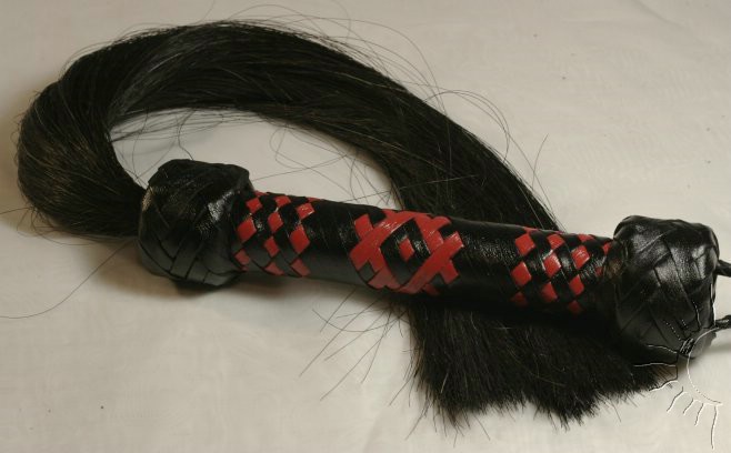 Horse Hair with Red Handle