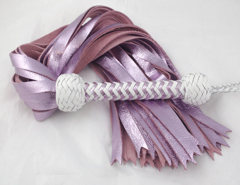 Lavender Metallic Garment Flat Falls - Click Image to Close