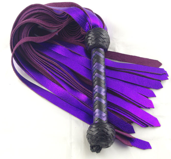 Purple Metallic Garment Single
