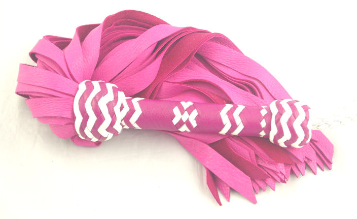 Pink Deer Flat Falls Flogger - Click Image to Close