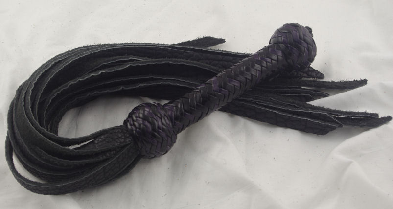 Black Bison with Black and Purple Handle