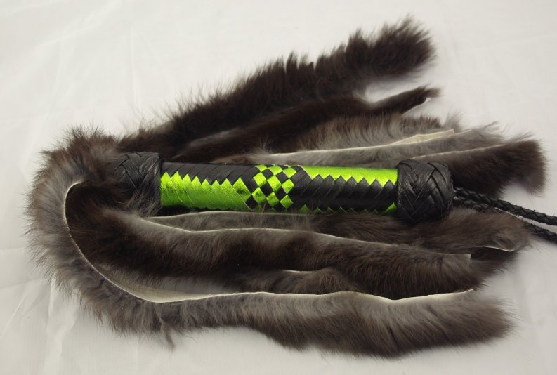 Rabbit Fur Flogger
