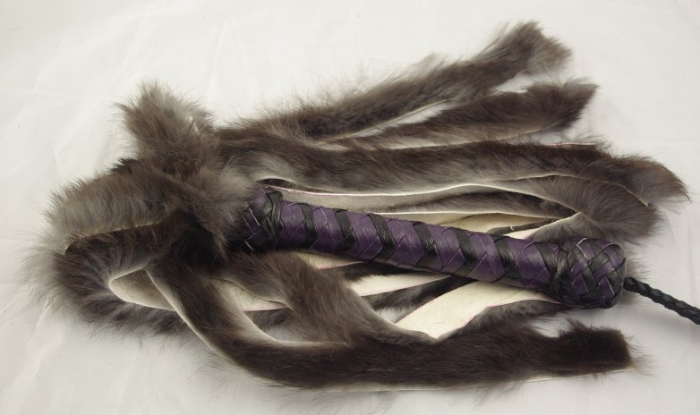 Rabbit Fur Flogger