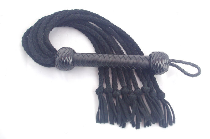 Black Suede Cat of Nine Tails