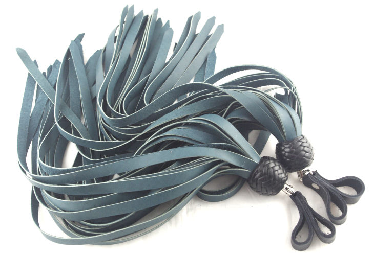 Turquoise Chap Finger Flogger