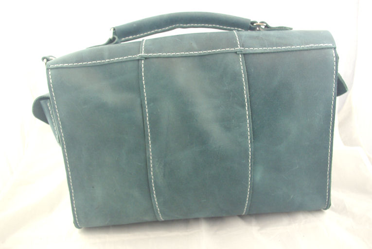 Teal Briefcase bag - Click Image to Close