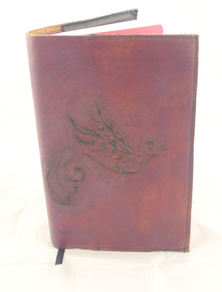 Tribal Bird Leather Journal - Click Image to Close