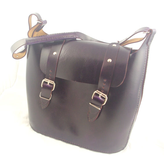 Purple-Black purse